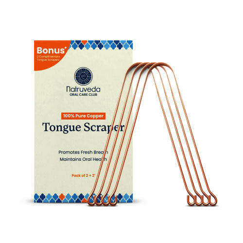 Natruveda Copper Tongue Scraper - Natruveda #